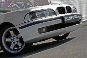 Накладки на передние фары (реснички) компл.-2 шт. BMW 5-Серия E39 (1995-2003)